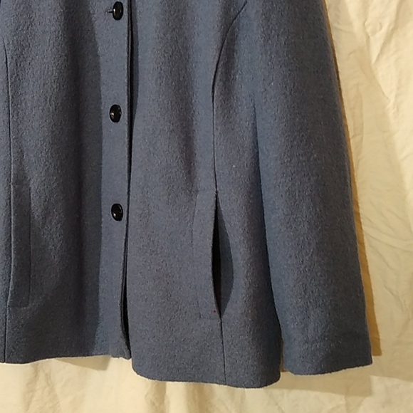 Women's light blue jacket size 18W - Picture 4 of 8